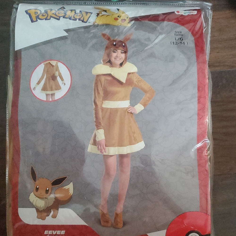 Disguise Eevee Costume - Tan and Cream